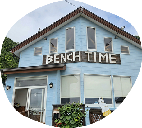 お店の外観の写真